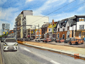 St. Clair & Arlington, Toronto – Original Watercolour Painting
